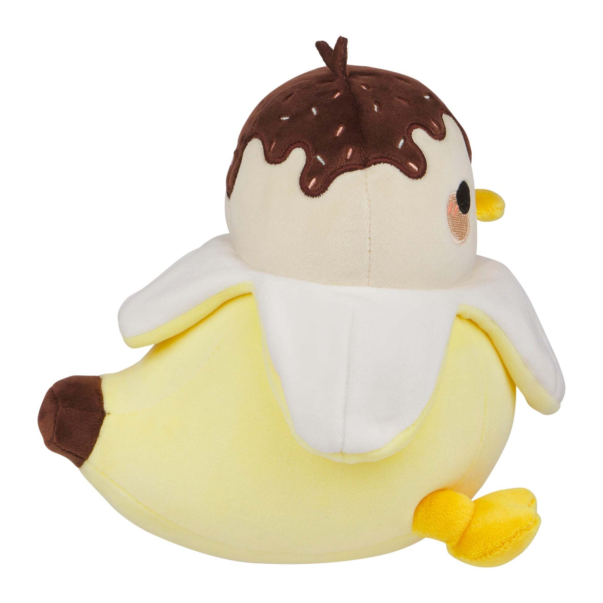 Honeymaru Choco Sundae Banana Duck Plush - Image 3
