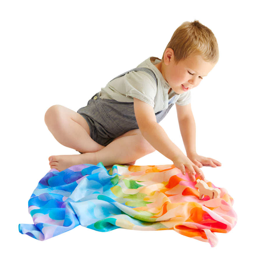 Rainbow Unicorn Playsilk - Image 2